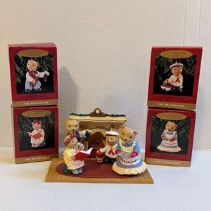 Hallmark Bearingers Complete Set of Ornaments 1993